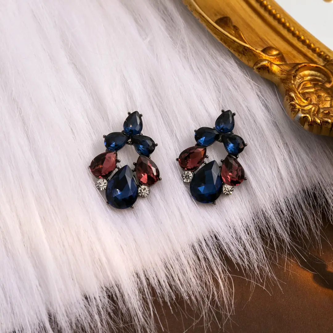 Retro Bohemian Earrings Turquoise Carved Owl Dream Catcher Feather Tassel Earrings Cross-Border Jewelry — feature 3