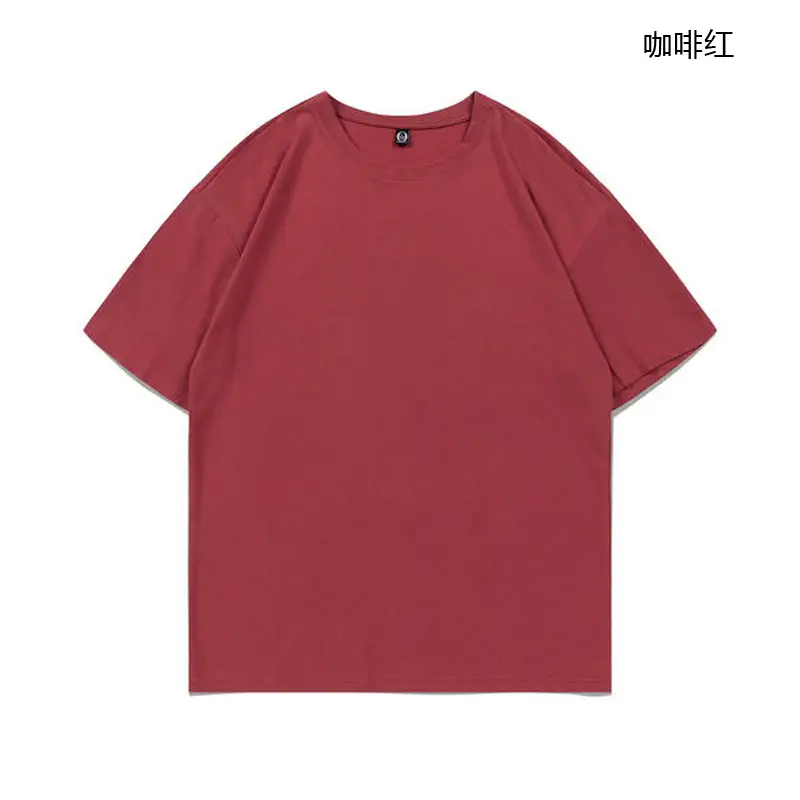 Pure Cotton Off Shoulder T-Shirt Black 23 Colors - Image 8