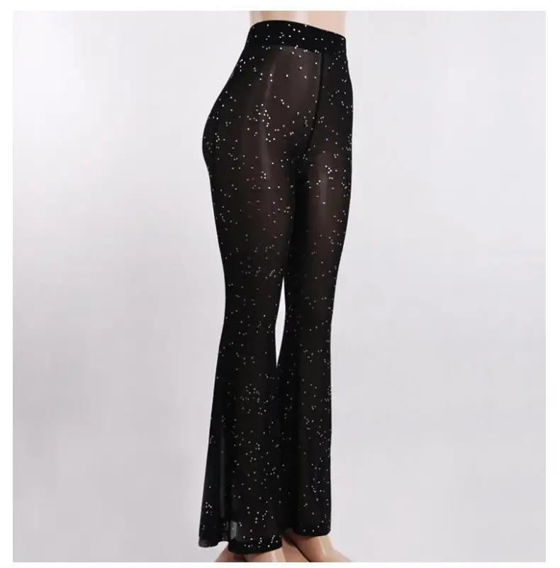 Blue Starry Flare Pants for Women 2024 — feature 10