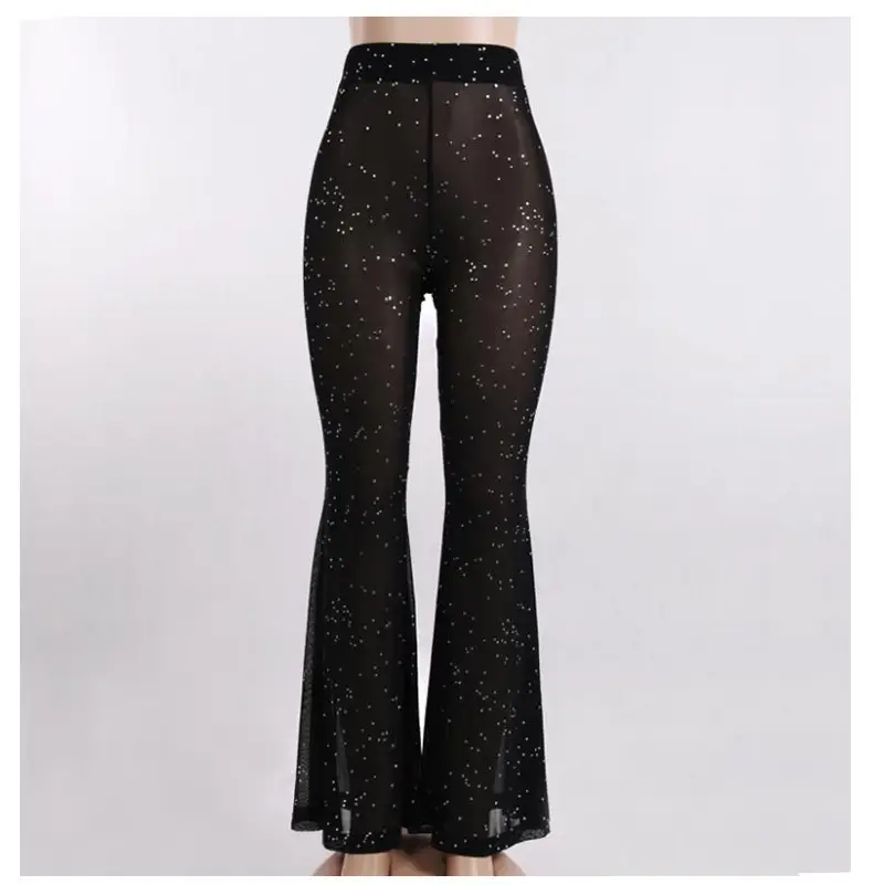 Blue Starry Flare Pants for Women 2024 — feature 9