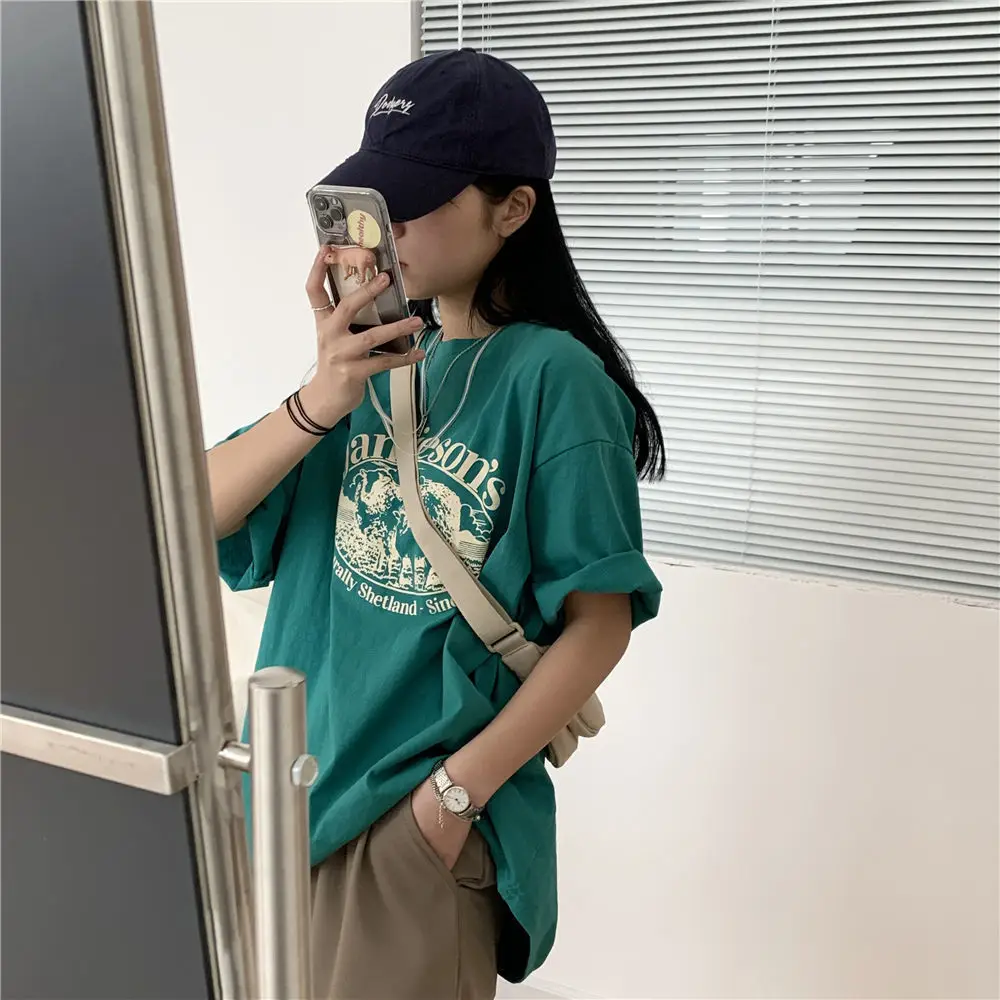 2025 Summer Salt T-Shirt Female Korean Style Loose Fit — feature 21