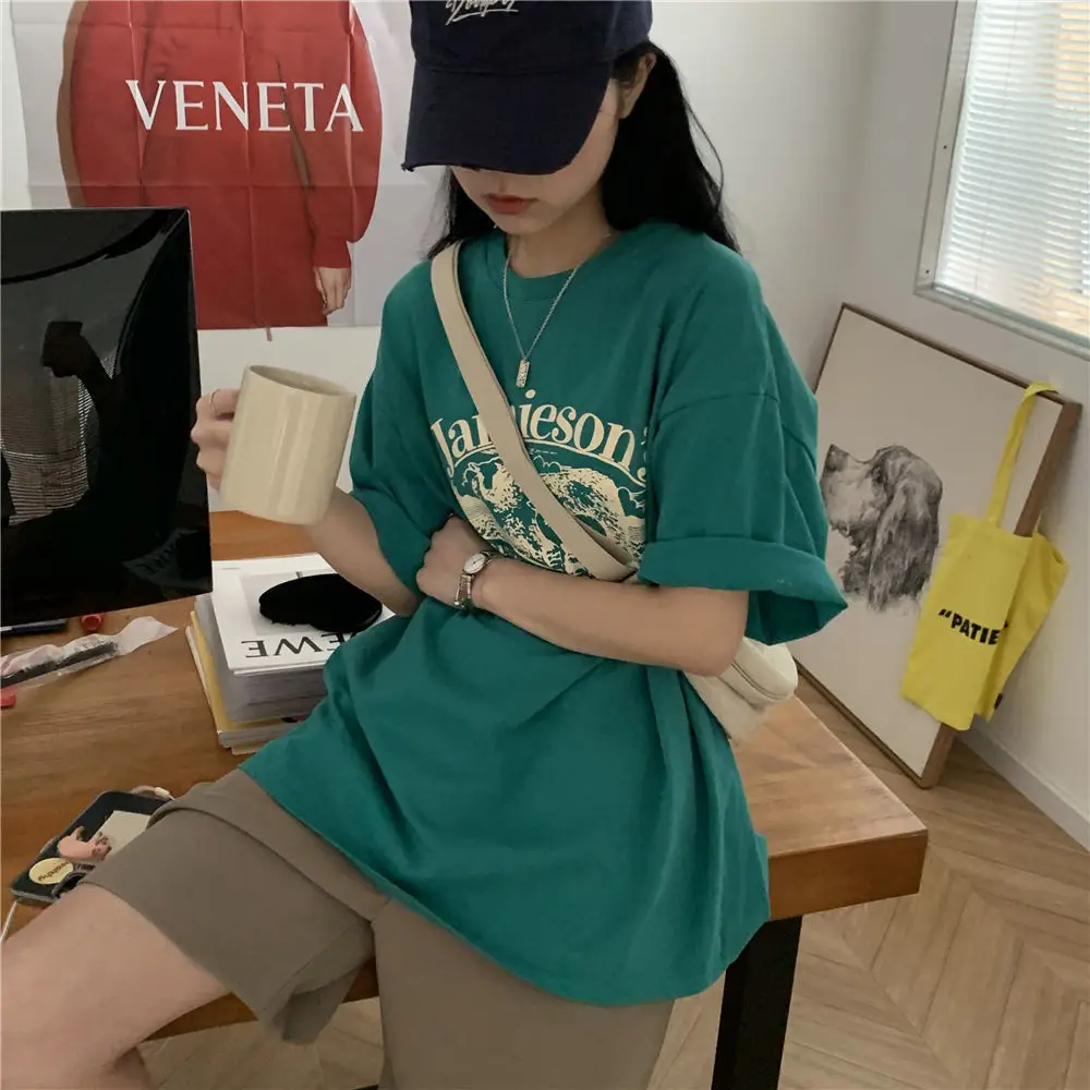 2025 Summer Salt T-Shirt Female Korean Style Loose Fit — feature 22