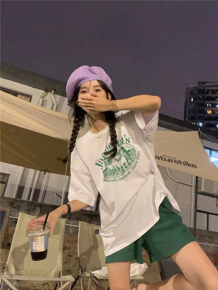 2025 Summer Salt T-Shirt Female Korean Style Loose Fit — feature 28