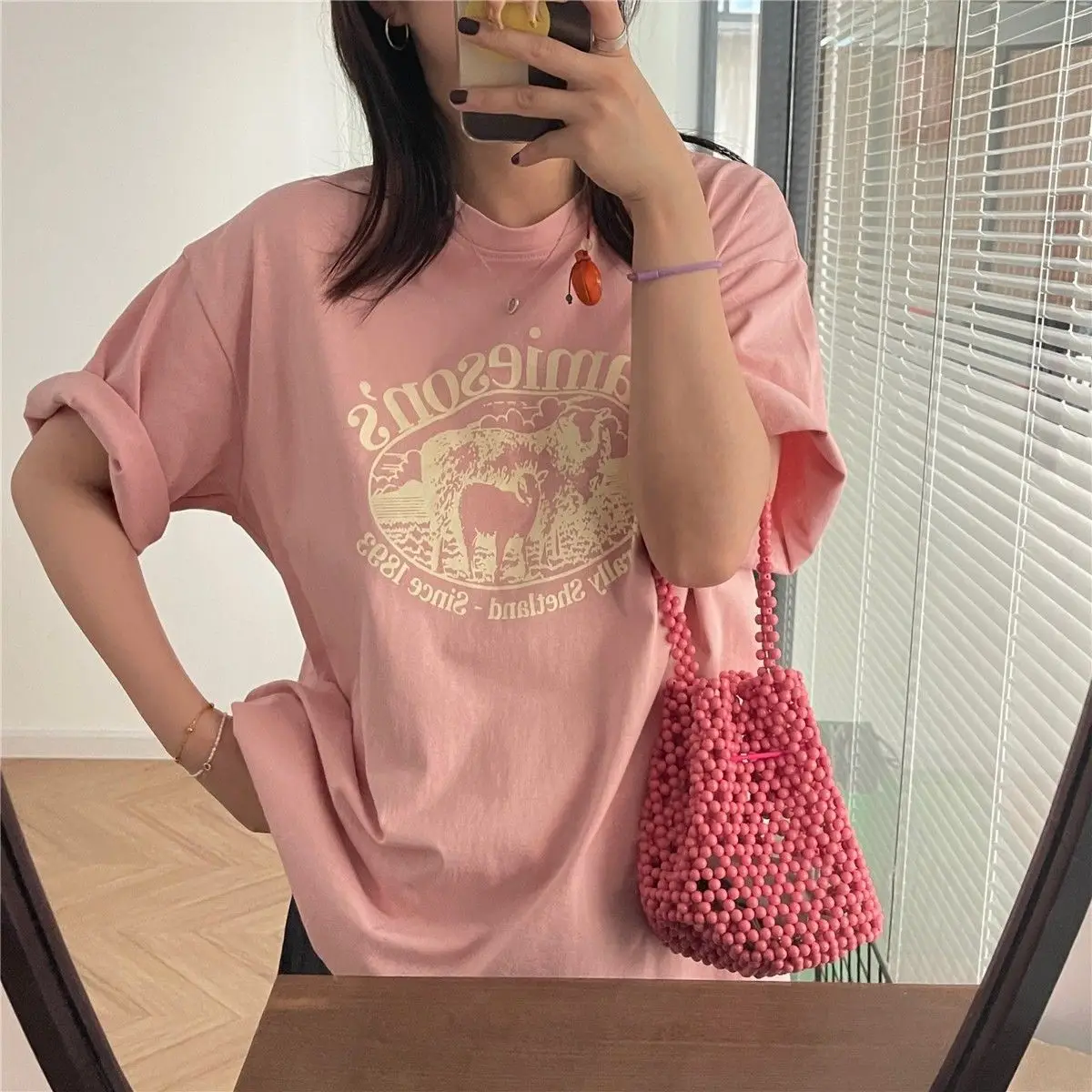 2025 Summer Salt T-Shirt Female Korean Style Loose Fit - Image 2