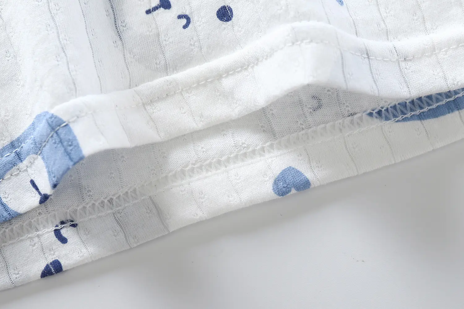 Children Cotton Cartoon Pajamas Summer Set — feature 26