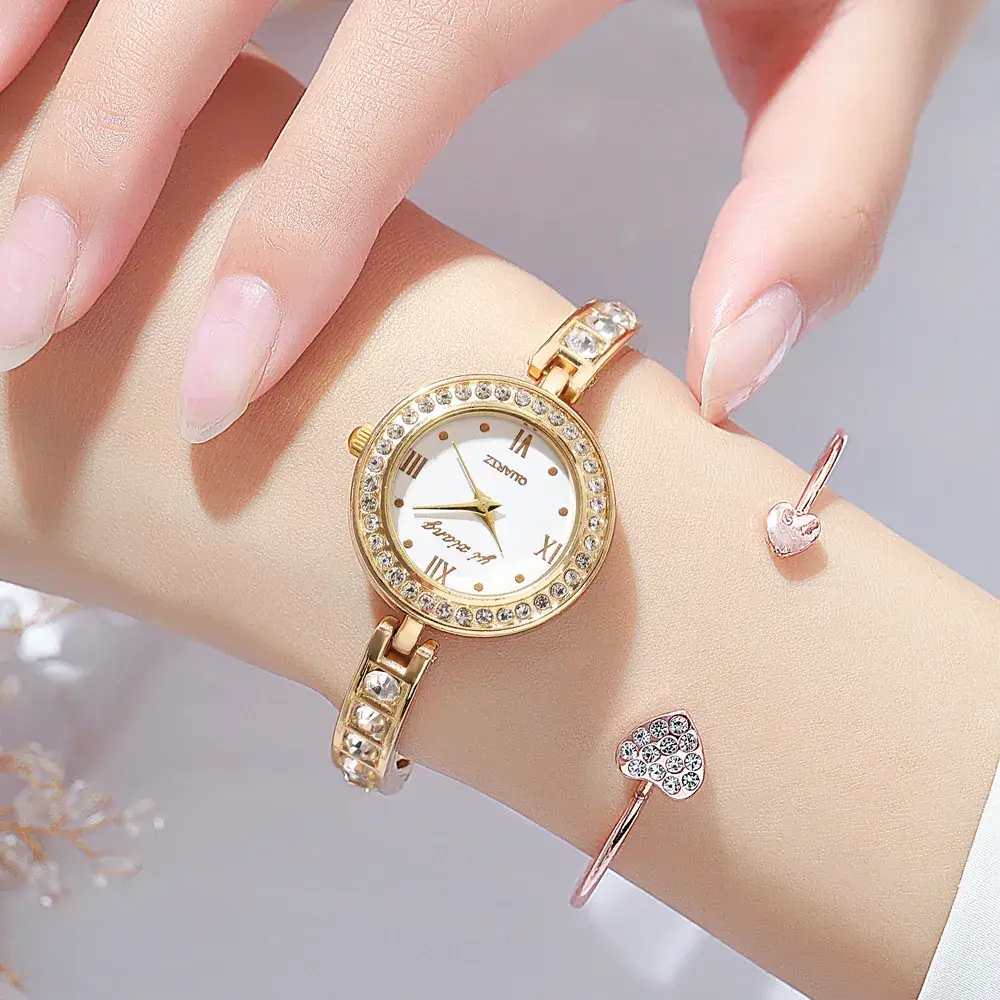 2022 Rhinestone Women's Quartz Watch - Image 7
