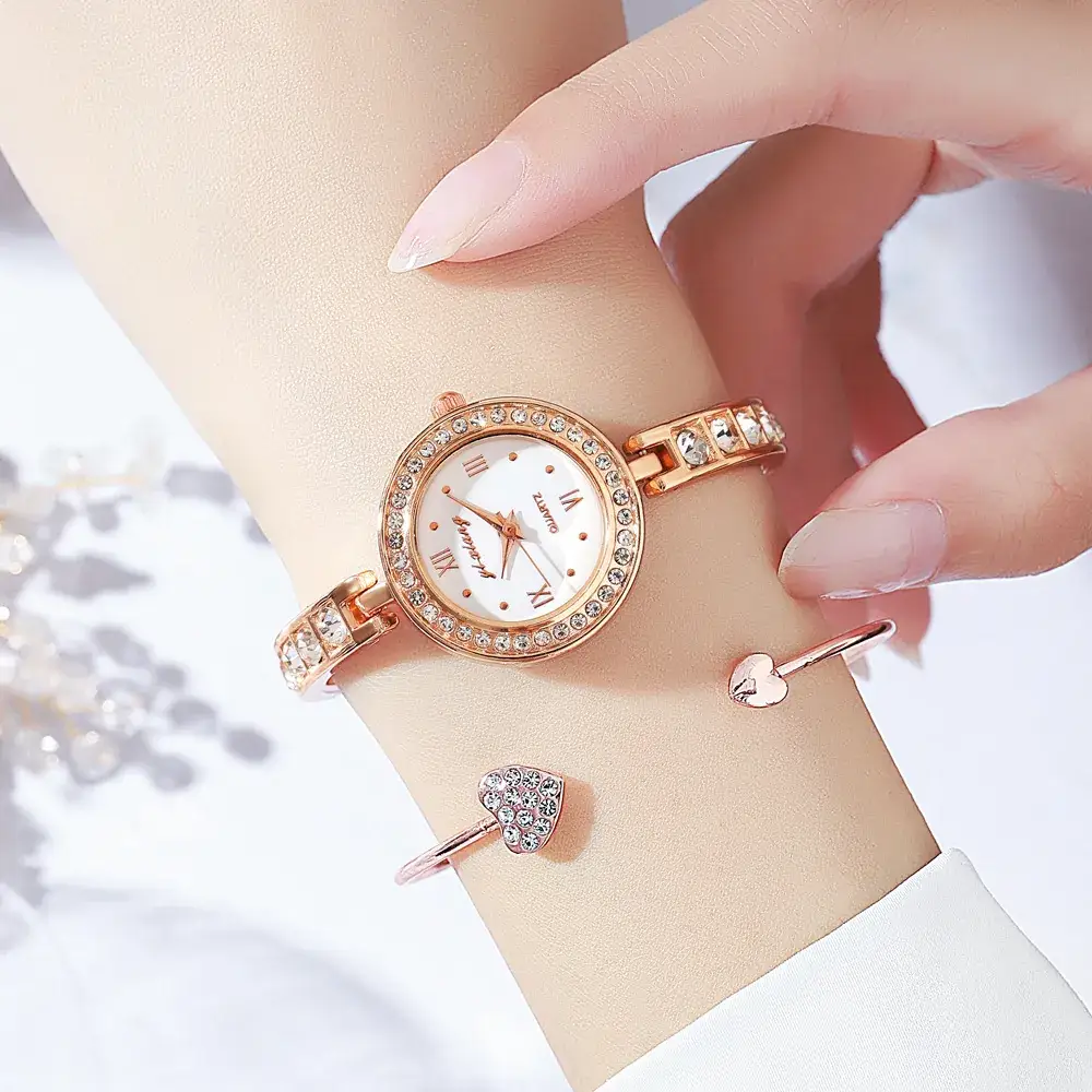 2022 Rhinestone Women's Quartz Watch - Image 8