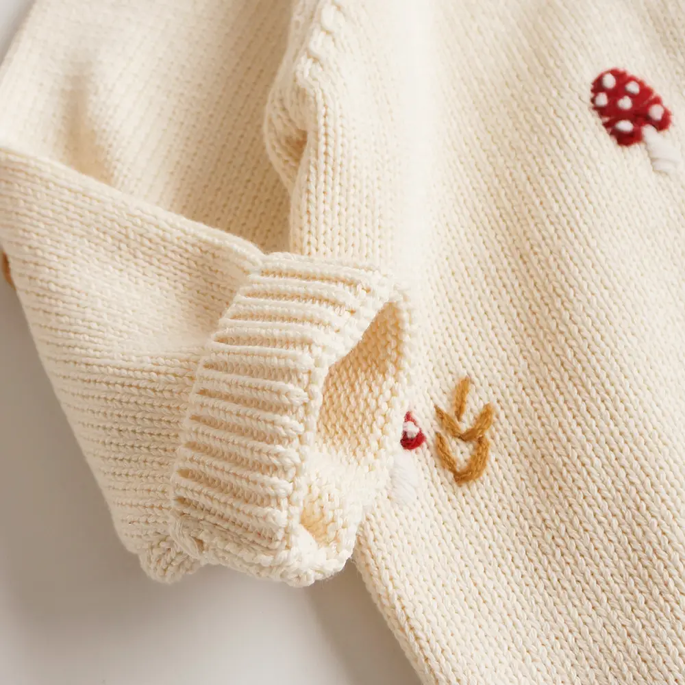 Children's Embroidered Cotton Knitted Sweater Spring Autumn - Image 5