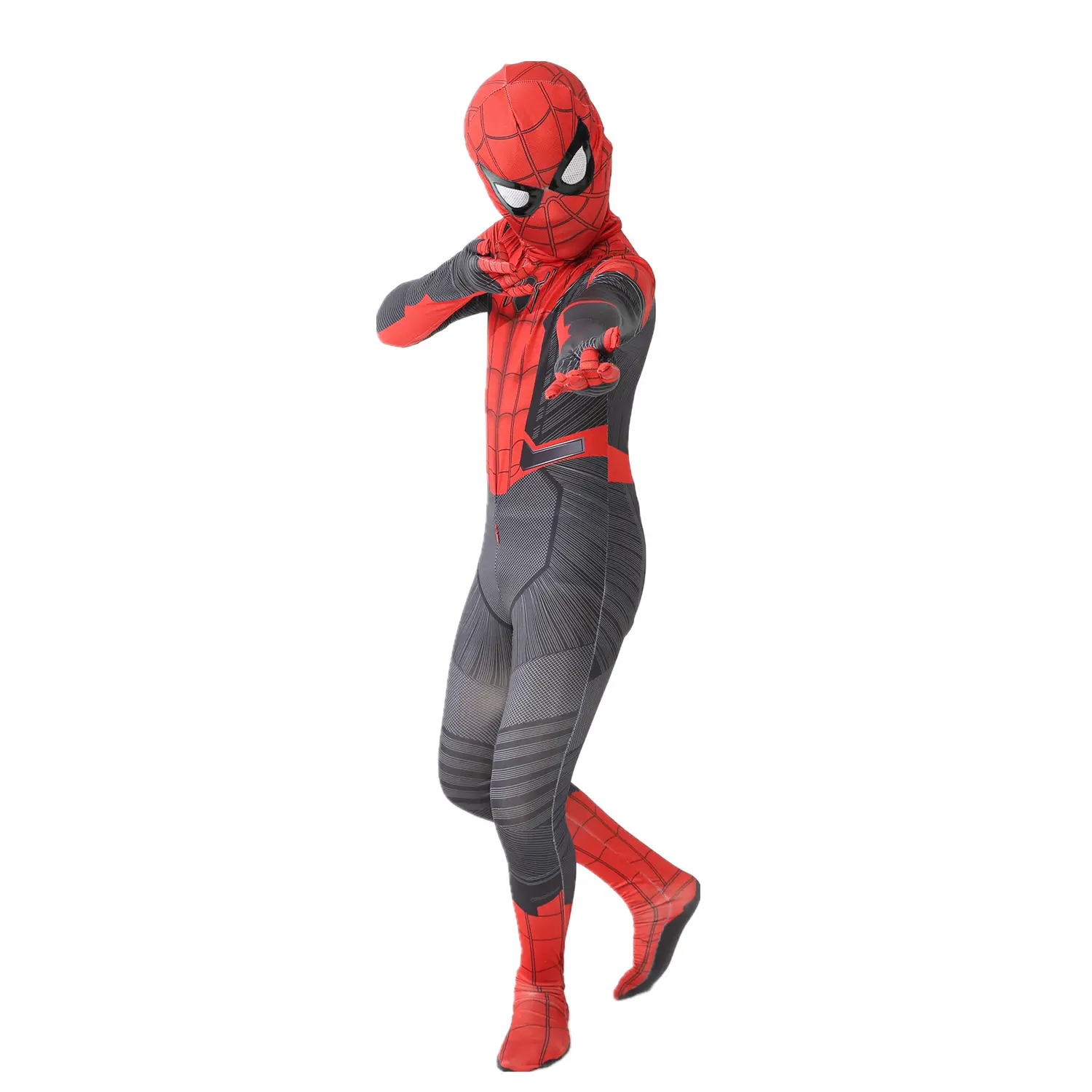 Spider-Man Red Venom Miles Jump Suit Kids Halloween Costume