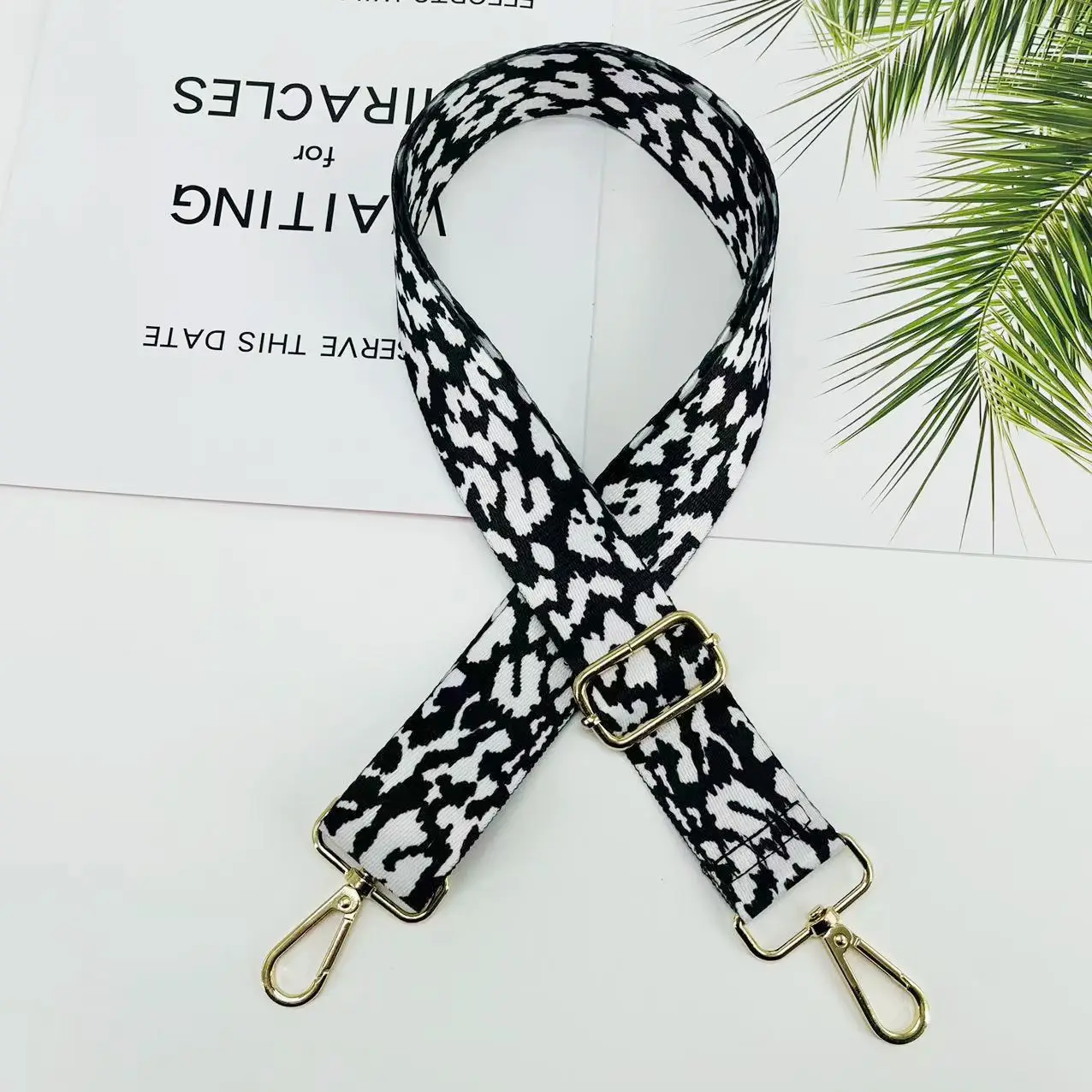2022 Adjustable Black Crossbody Bag Strap Women - Image 5