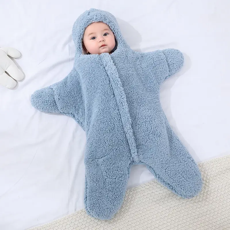 Thickened Winter Baby Swaddle Blanket for Newborns - Image 8