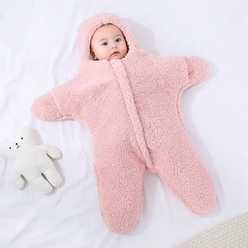 Thickened Winter Baby Swaddle Blanket for Newborns - Image 10