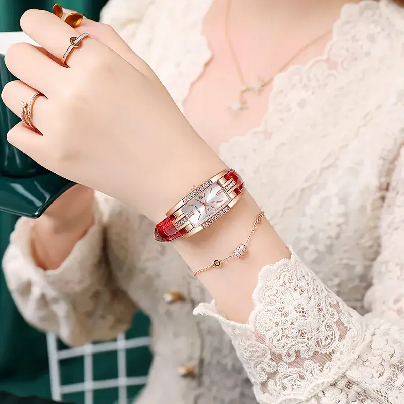 New Net Red Green Green Watch for Ladies Wholesale - Image 5