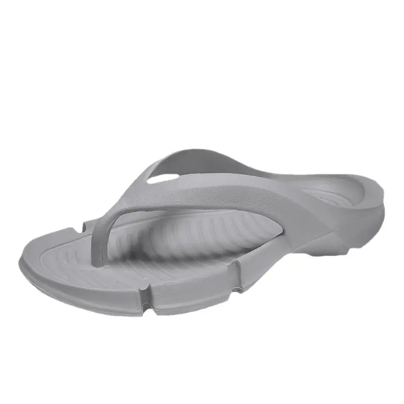 Men's Anti-Slip Korean Style Flip Flops Grey