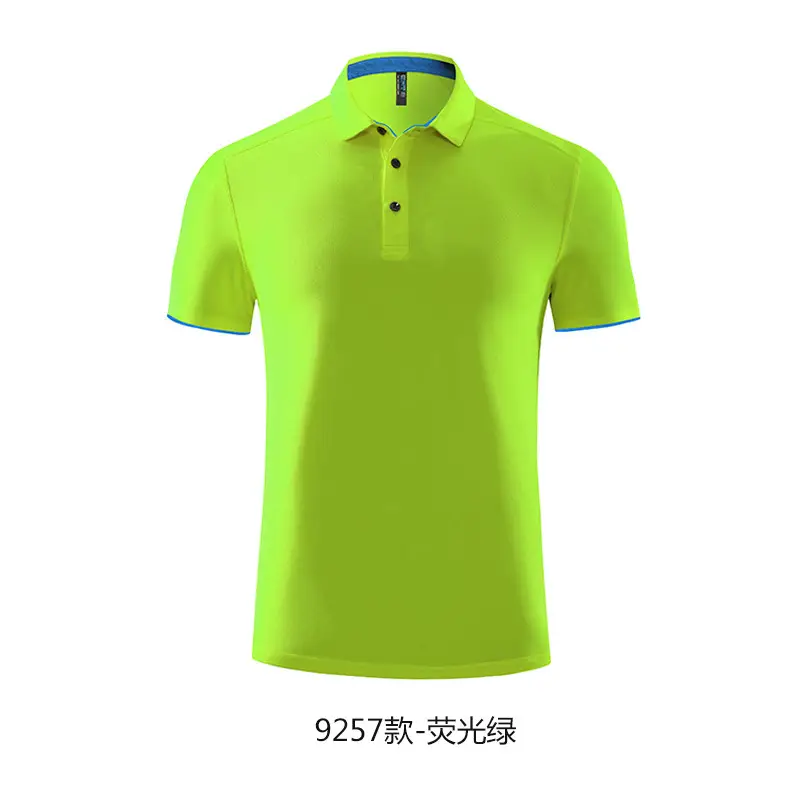 Men Red Polo T-Shirt 9257 Black - Image 8