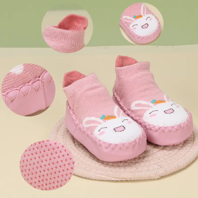 Baby Cat Design Soft Anti-Slip Floor Socks - Image 8