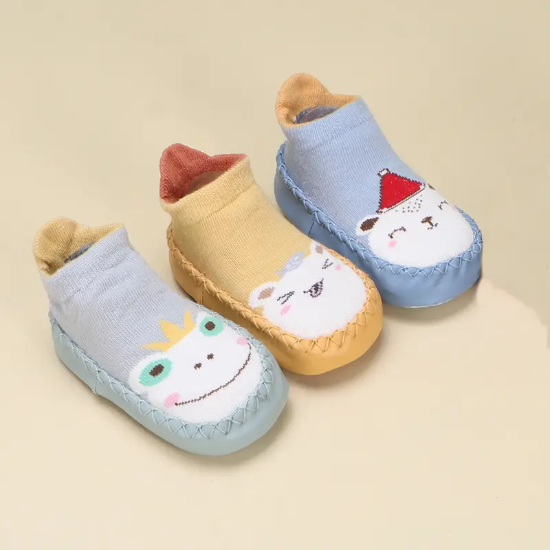 Baby Cat Design Soft Anti-Slip Floor Socks - Image 9