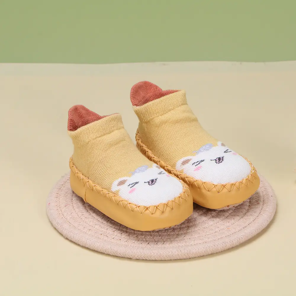 Baby Cat Design Soft Anti-Slip Floor Socks - Image 3