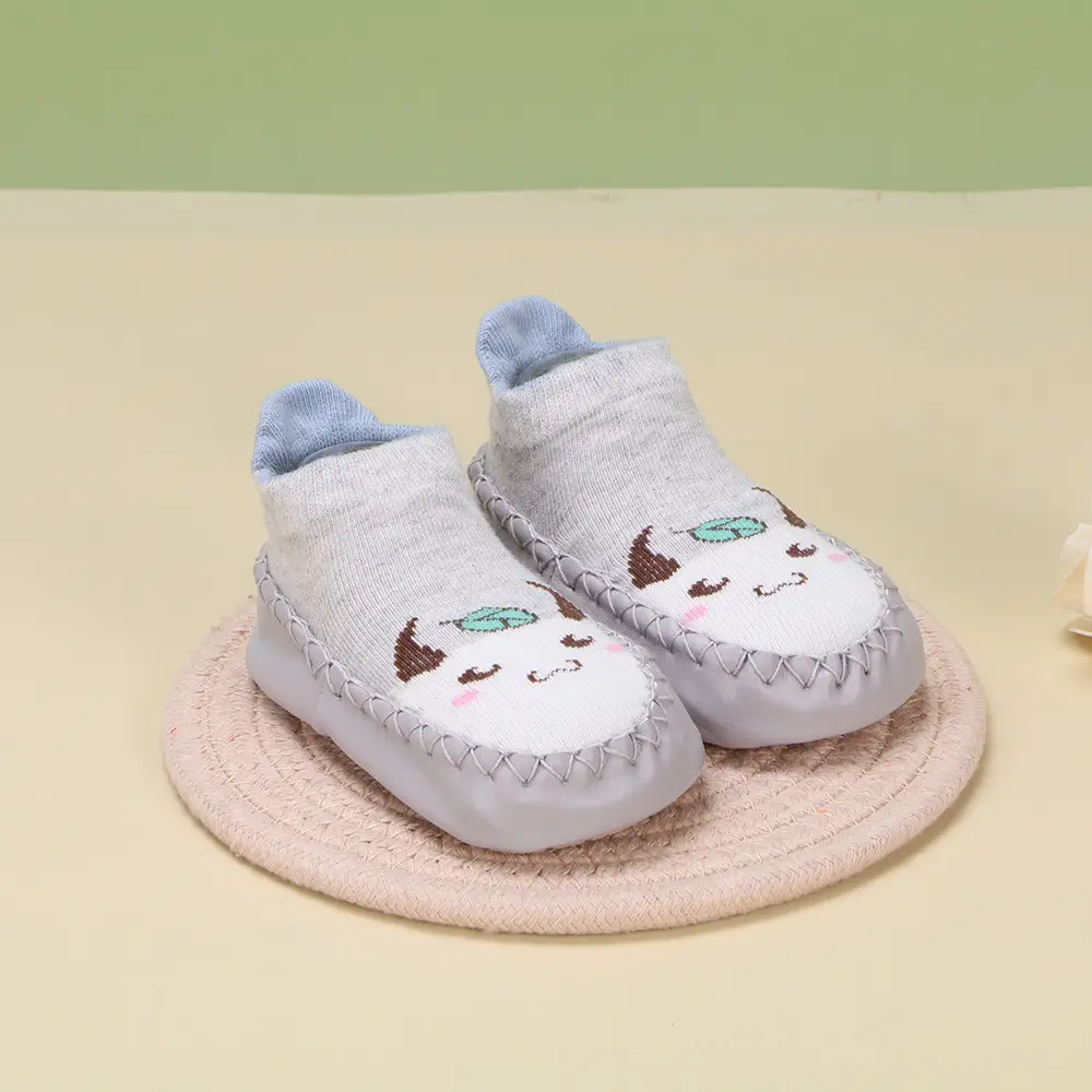 Baby Cat Design Soft Anti-Slip Floor Socks - Image 4