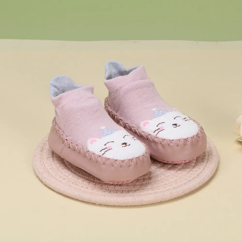 Baby Cat Design Soft Anti-Slip Floor Socks - Image 6