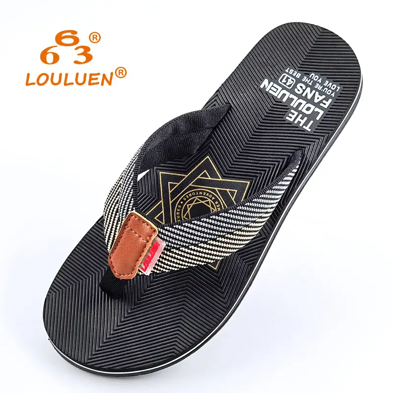 Men's LAZADA Cross-Body Flip Flops Navy Blue 2022
