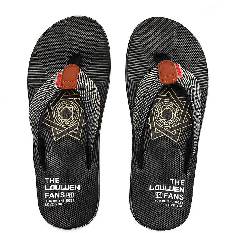 Men's LAZADA Cross-Body Flip Flops Navy Blue 2022