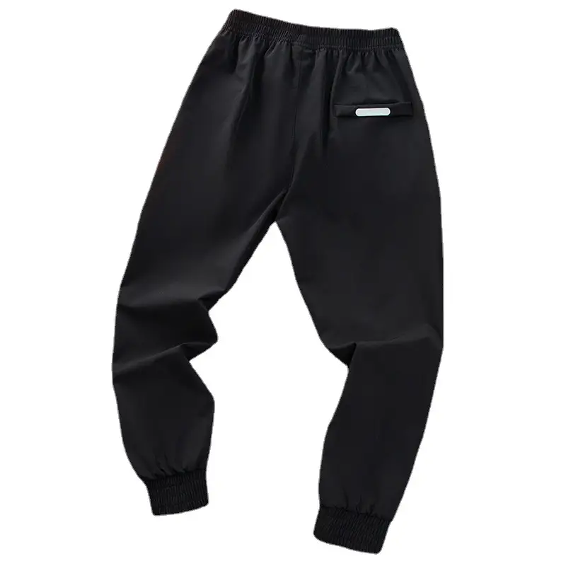 Black Men's Quick-Drying Track Pants - Image 5