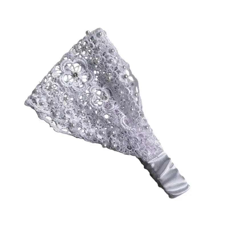 Cross-border Beaded Net Hair Band for Women - Image 17