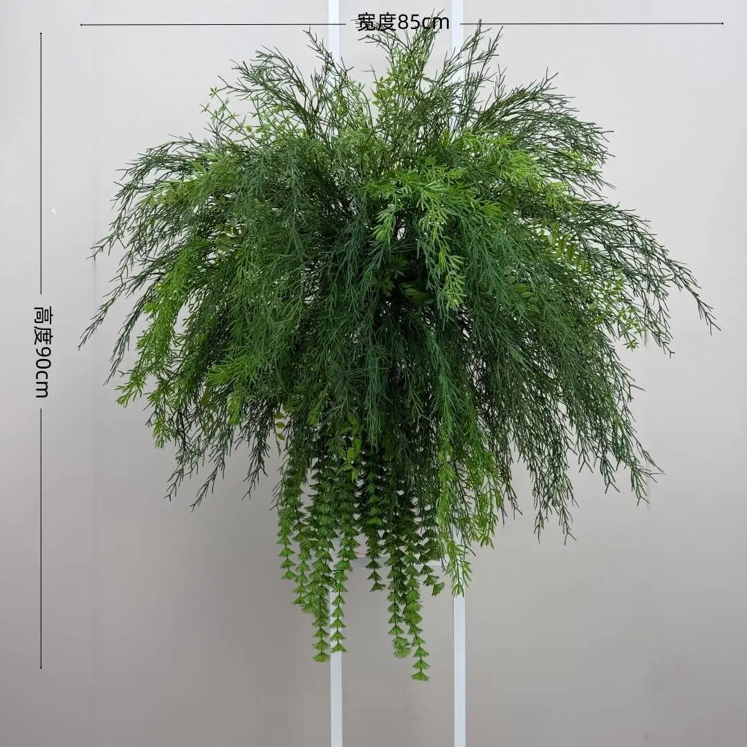 Wedding Green Plant Simulation Plant Flower-arranging Gypsophila Eucalyptus Fake Flower Silk Flower Wedding Decoration Flower Material