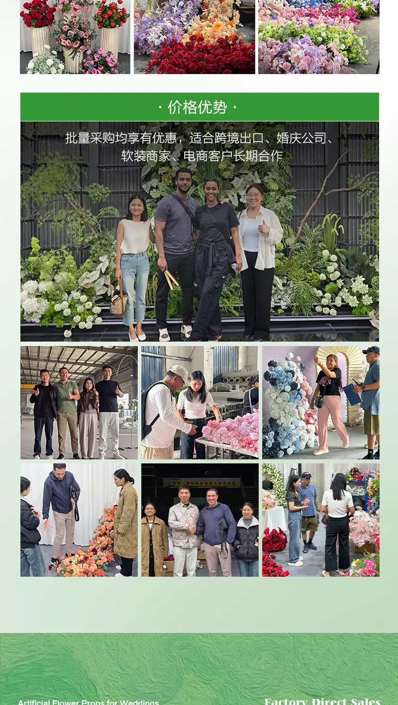 Wedding Green Plant Simulation Plant Flower-arranging Gypsophila Eucalyptus Fake Flower Silk Flower Wedding Decoration Flower Material — feature 14