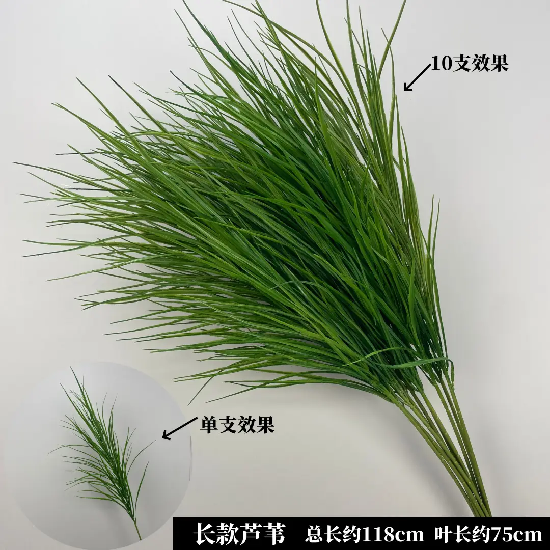 Wedding Green Plant Simulation Plant Flower-arranging Gypsophila Eucalyptus Fake Flower Silk Flower Wedding Decoration Flower Material