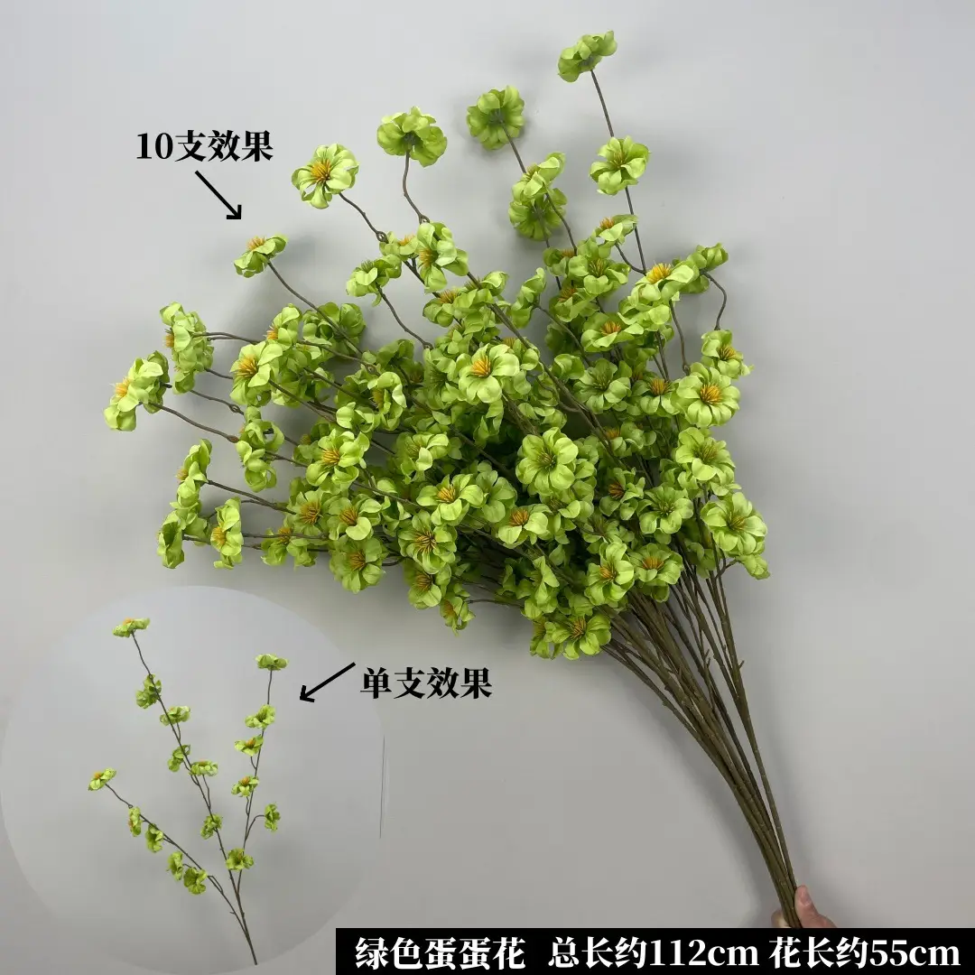 Wedding Green Plant Simulation Plant Flower-arranging Gypsophila Eucalyptus Fake Flower Silk Flower Wedding Decoration Flower Material