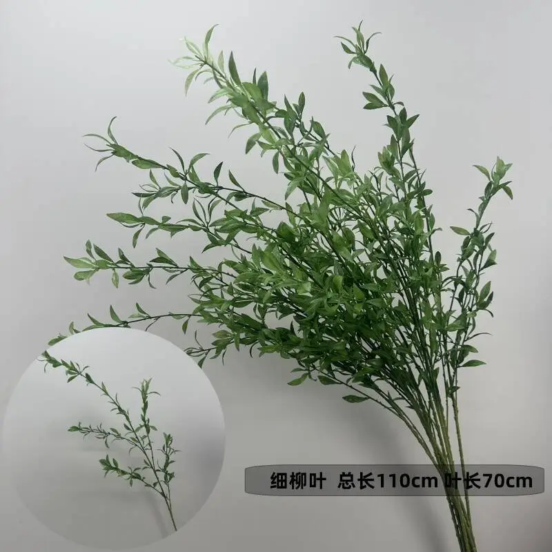 Wedding Green Plant Simulation Plant Flower-arranging Gypsophila Eucalyptus Fake Flower Silk Flower Wedding Decoration Flower Material