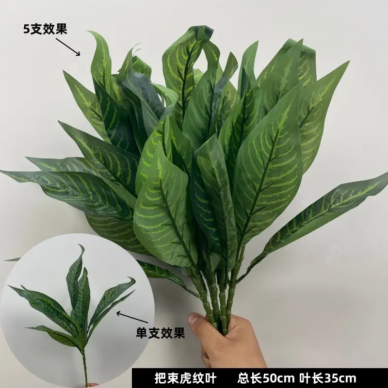 Wedding Green Plant Simulation Plant Flower-arranging Gypsophila Eucalyptus Fake Flower Silk Flower Wedding Decoration Flower Material