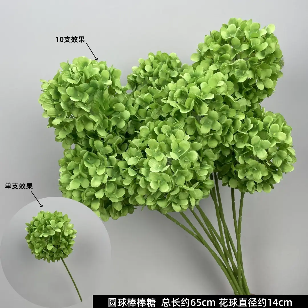 Wedding Green Plant Simulation Plant Flower-arranging Gypsophila Eucalyptus Fake Flower Silk Flower Wedding Decoration Flower Material