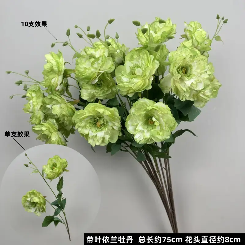 Wedding Green Plant Simulation Plant Flower-arranging Gypsophila Eucalyptus Fake Flower Silk Flower Wedding Decoration Flower Material