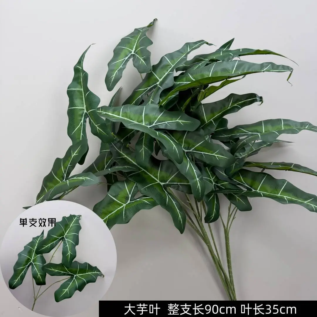 Wedding Green Plant Simulation Plant Flower-arranging Gypsophila Eucalyptus Fake Flower Silk Flower Wedding Decoration Flower Material