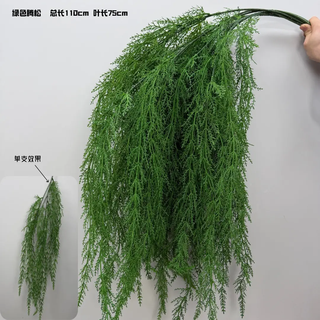 Wedding Green Plant Simulation Plant Flower-arranging Gypsophila Eucalyptus Fake Flower Silk Flower Wedding Decoration Flower Material