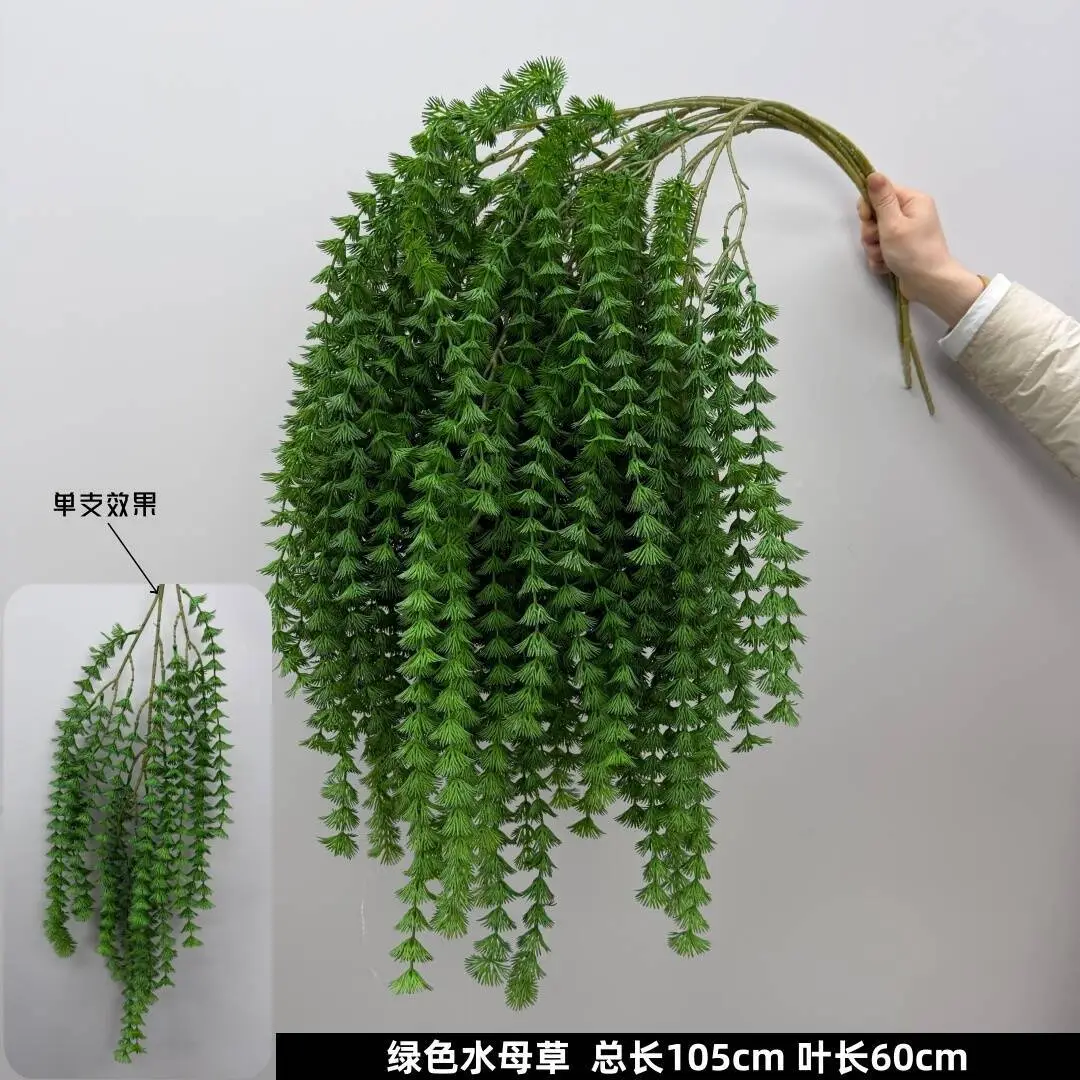 Wedding Green Plant Simulation Plant Flower-arranging Gypsophila Eucalyptus Fake Flower Silk Flower Wedding Decoration Flower Material