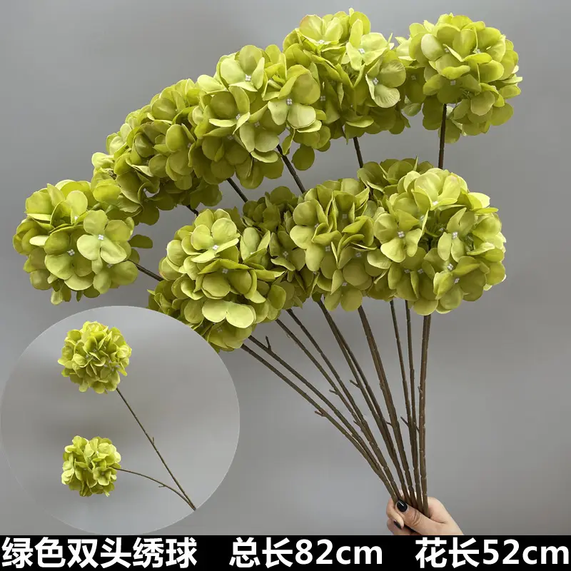 Wedding Green Plant Simulation Plant Flower-arranging Gypsophila Eucalyptus Fake Flower Silk Flower Wedding Decoration Flower Material