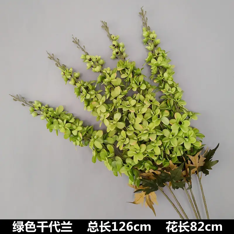 Wedding Green Plant Simulation Plant Flower-arranging Gypsophila Eucalyptus Fake Flower Silk Flower Wedding Decoration Flower Material