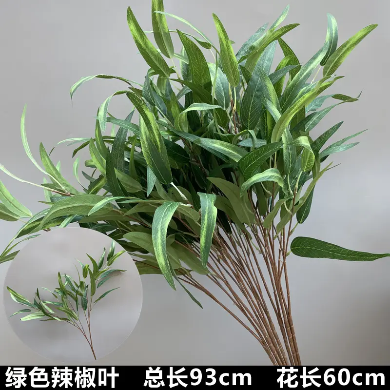 Wedding Green Plant Simulation Plant Flower-arranging Gypsophila Eucalyptus Fake Flower Silk Flower Wedding Decoration Flower Material