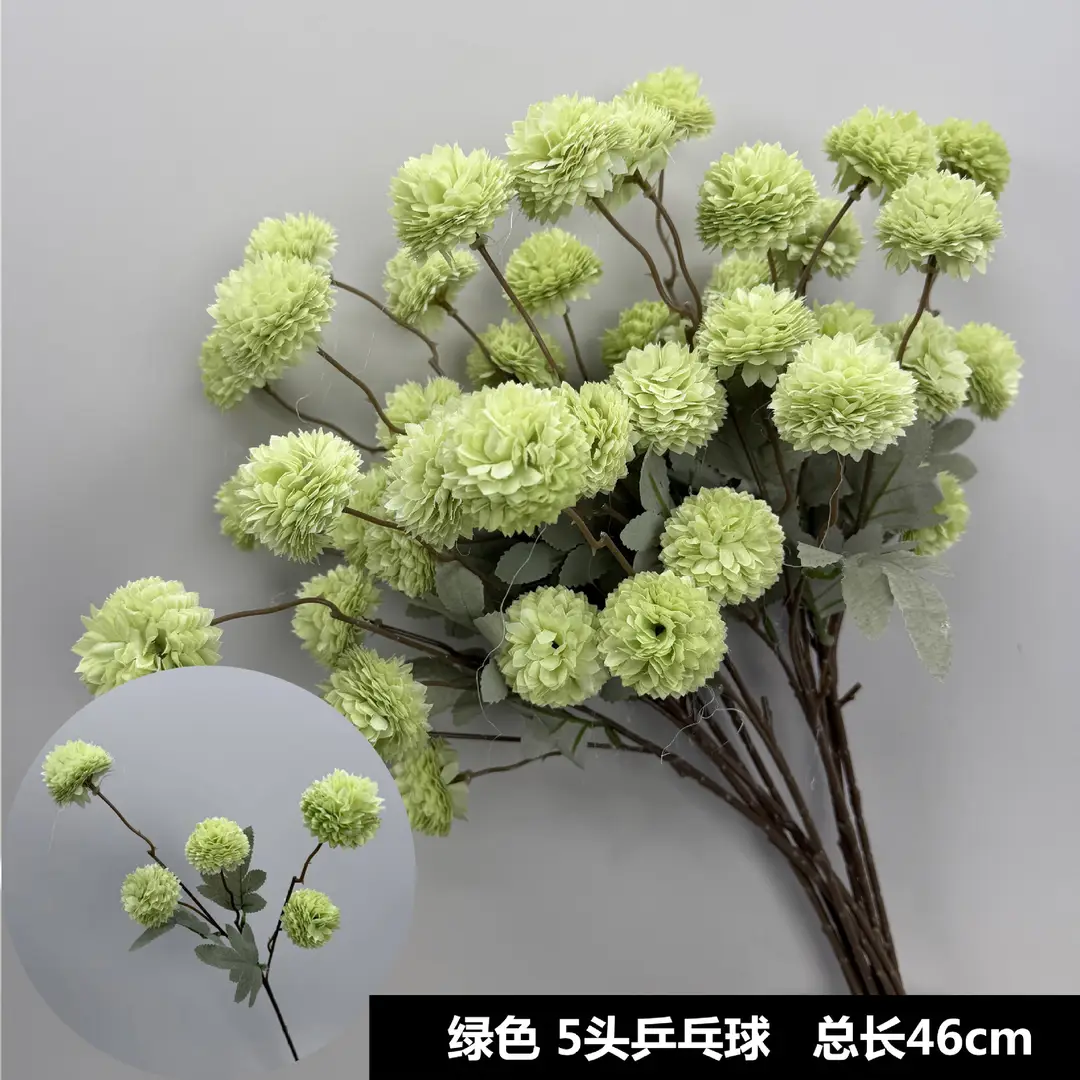 Wedding Green Plant Simulation Plant Flower-arranging Gypsophila Eucalyptus Fake Flower Silk Flower Wedding Decoration Flower Material