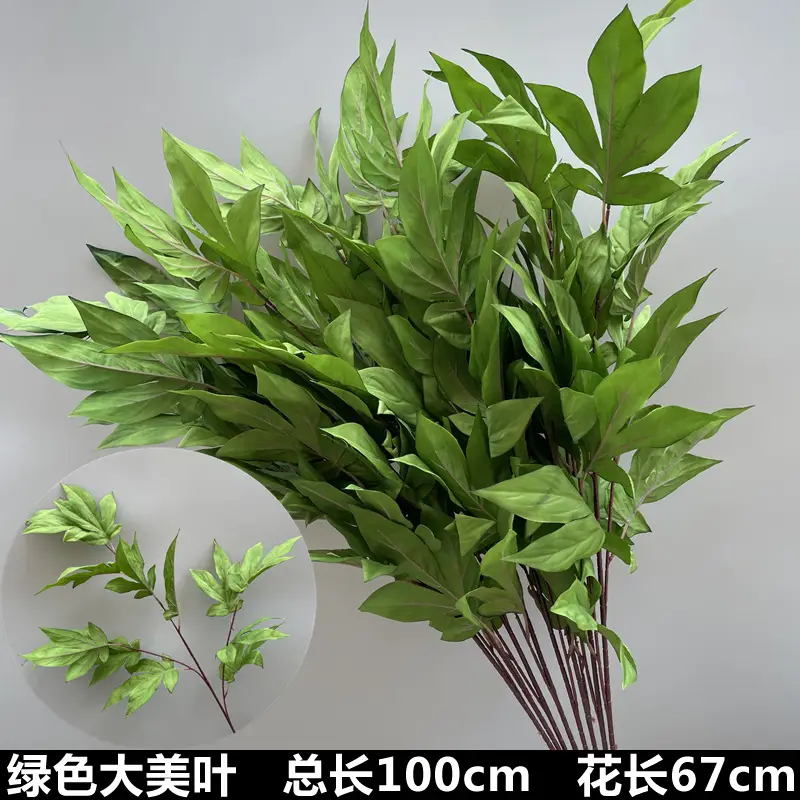 Wedding Green Plant Simulation Plant Flower-arranging Gypsophila Eucalyptus Fake Flower Silk Flower Wedding Decoration Flower Material