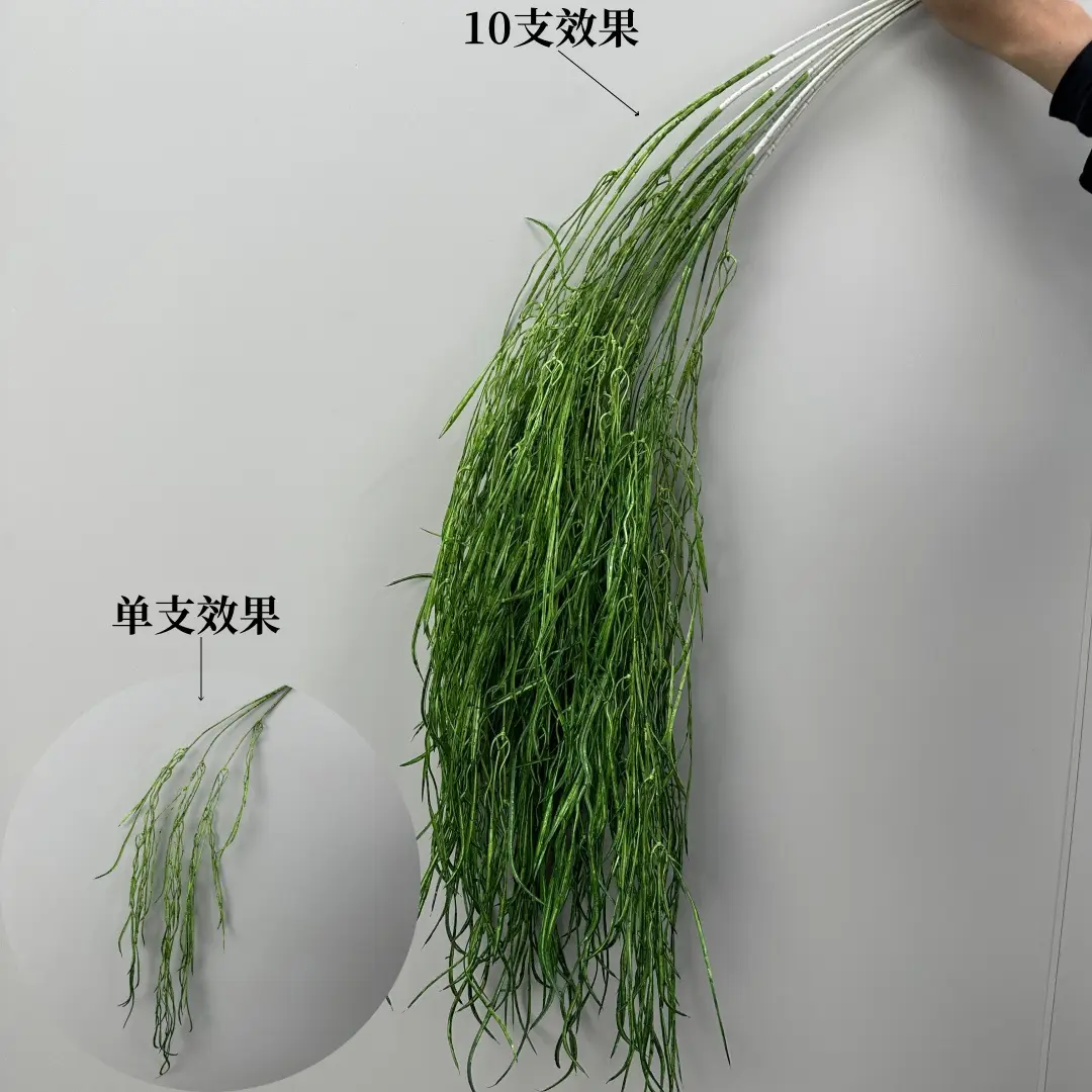 Wedding Green Plant Simulation Plant Flower-arranging Gypsophila Eucalyptus Fake Flower Silk Flower Wedding Decoration Flower Material