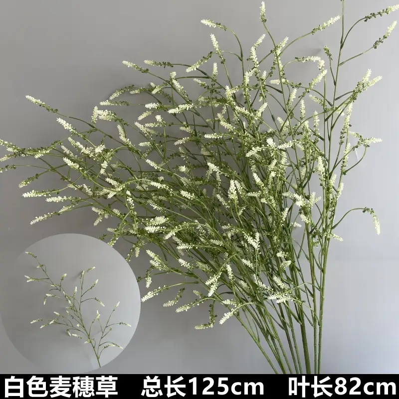 Wedding Green Plant Simulation Plant Flower-arranging Gypsophila Eucalyptus Fake Flower Silk Flower Wedding Decoration Flower Material
