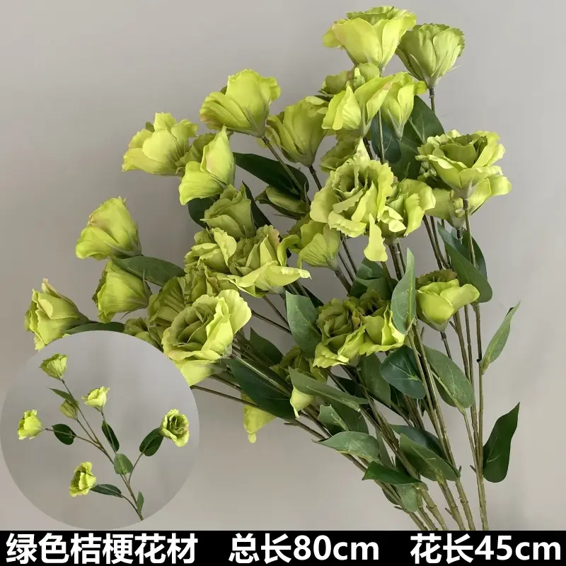 Wedding Green Plant Simulation Plant Flower-arranging Gypsophila Eucalyptus Fake Flower Silk Flower Wedding Decoration Flower Material