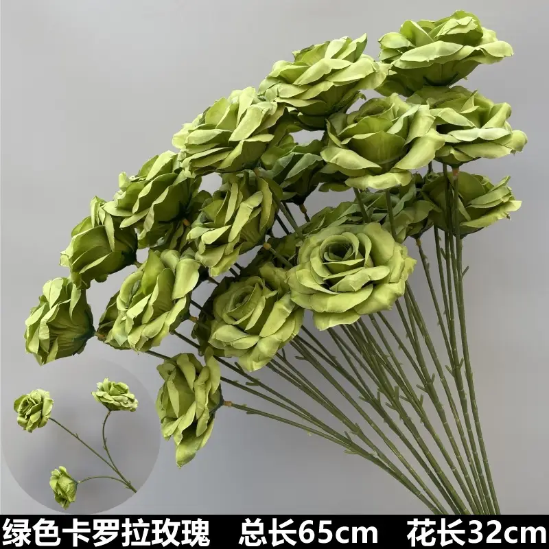 Wedding Green Plant Simulation Plant Flower-arranging Gypsophila Eucalyptus Fake Flower Silk Flower Wedding Decoration Flower Material