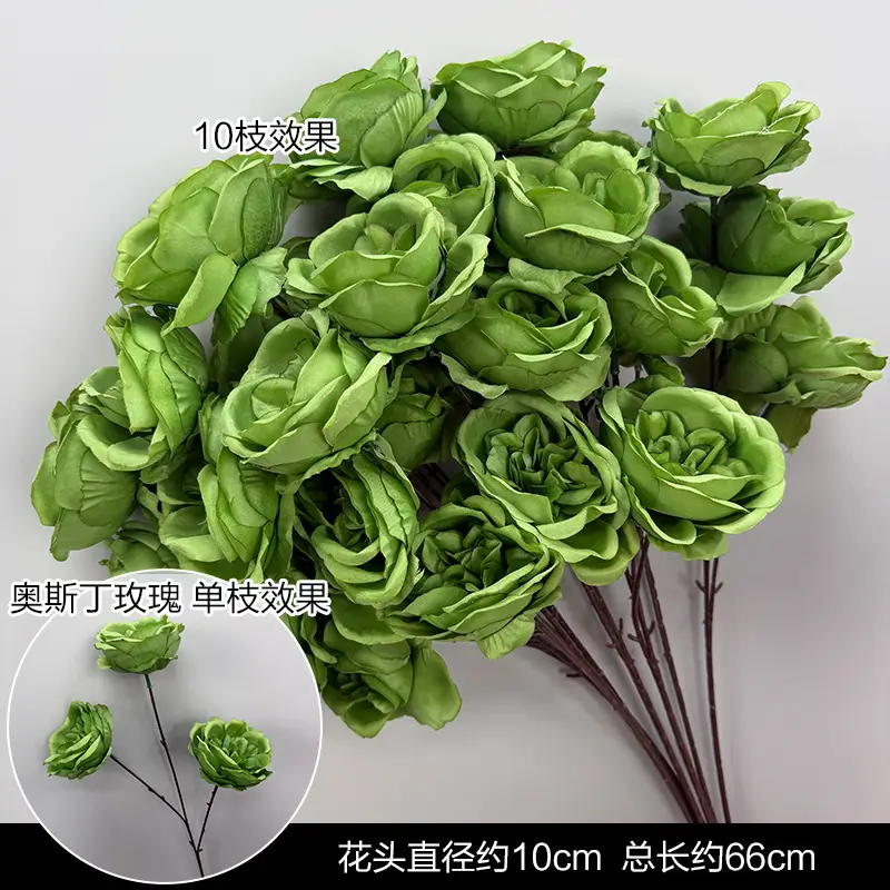 Wedding Green Plant Simulation Plant Flower-arranging Gypsophila Eucalyptus Fake Flower Silk Flower Wedding Decoration Flower Material