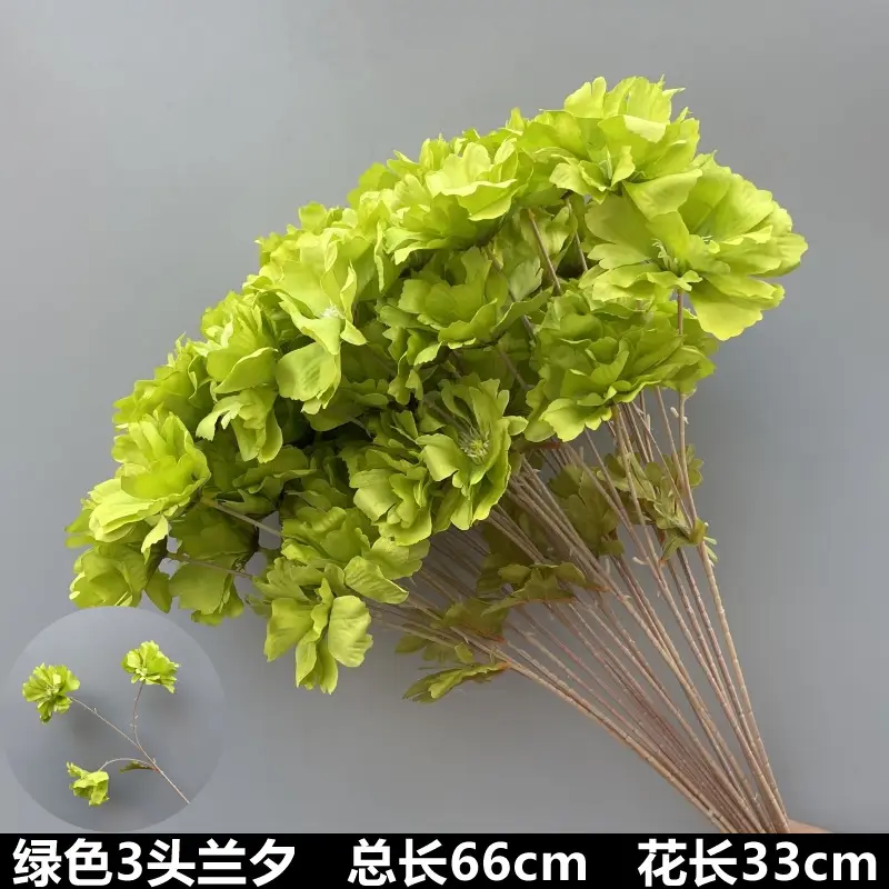 Wedding Green Plant Simulation Plant Flower-arranging Gypsophila Eucalyptus Fake Flower Silk Flower Wedding Decoration Flower Material
